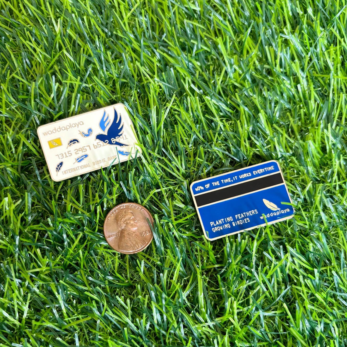International Birdie Bank Credit Card Ballmarker