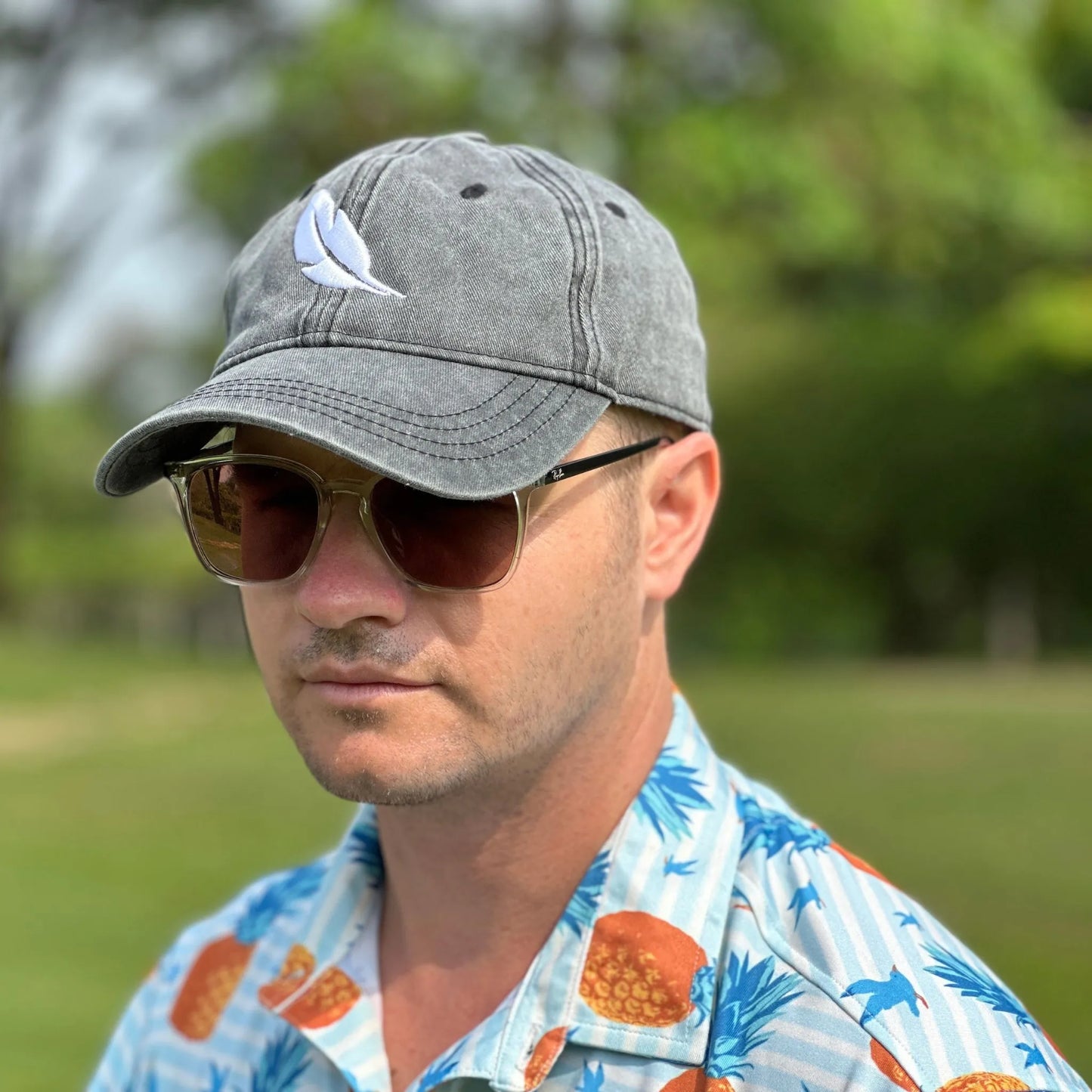 Feather Flex Washed Cotton Cap