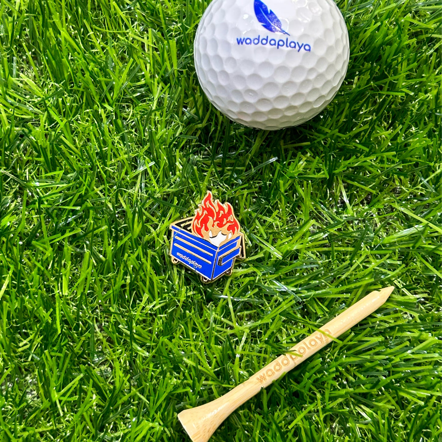 Dumpster Fire Ballmarker