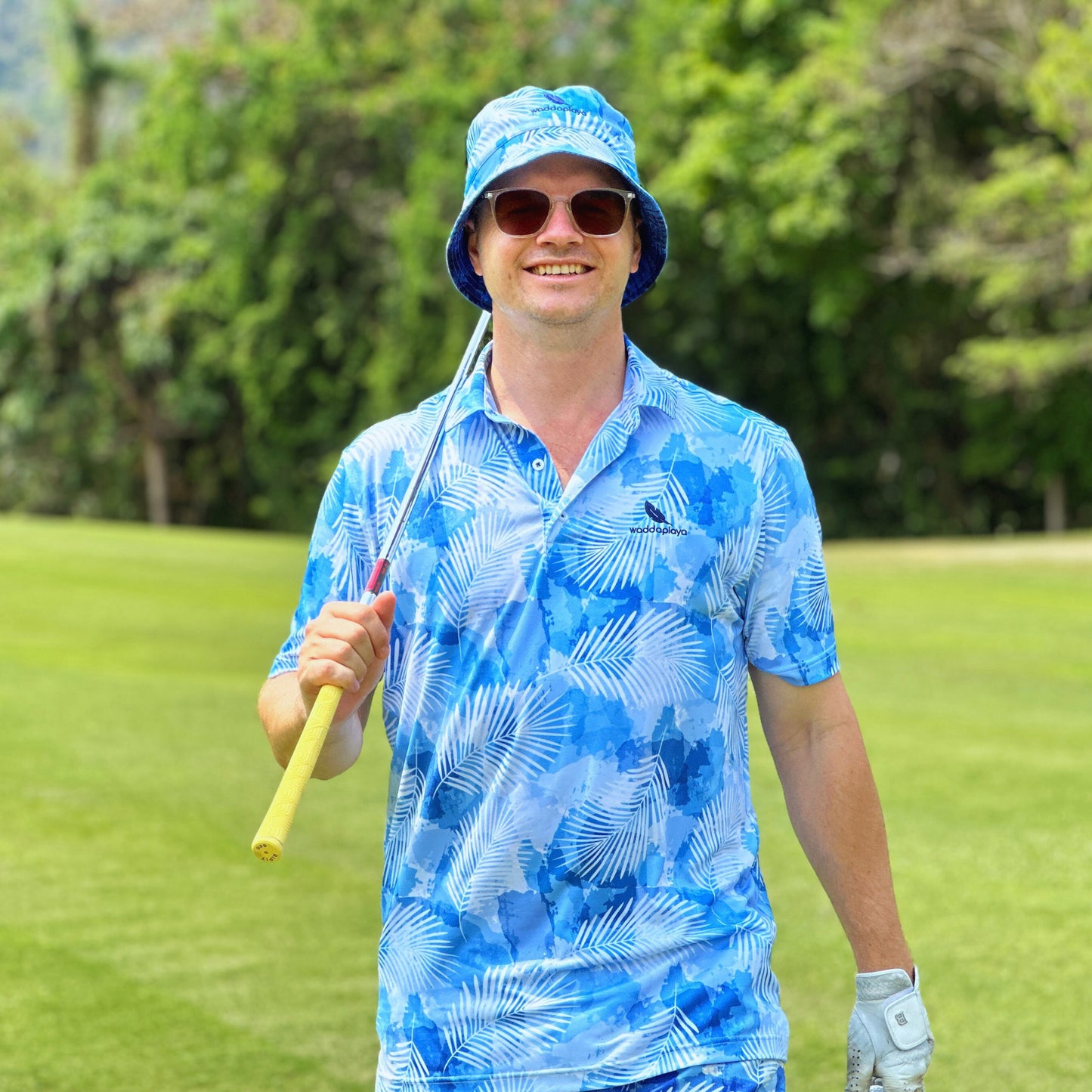 Arnold Palm Tree Golf Polo