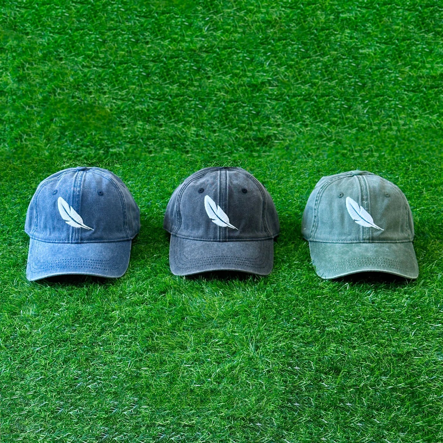 Feather Flex Washed Cotton Cap