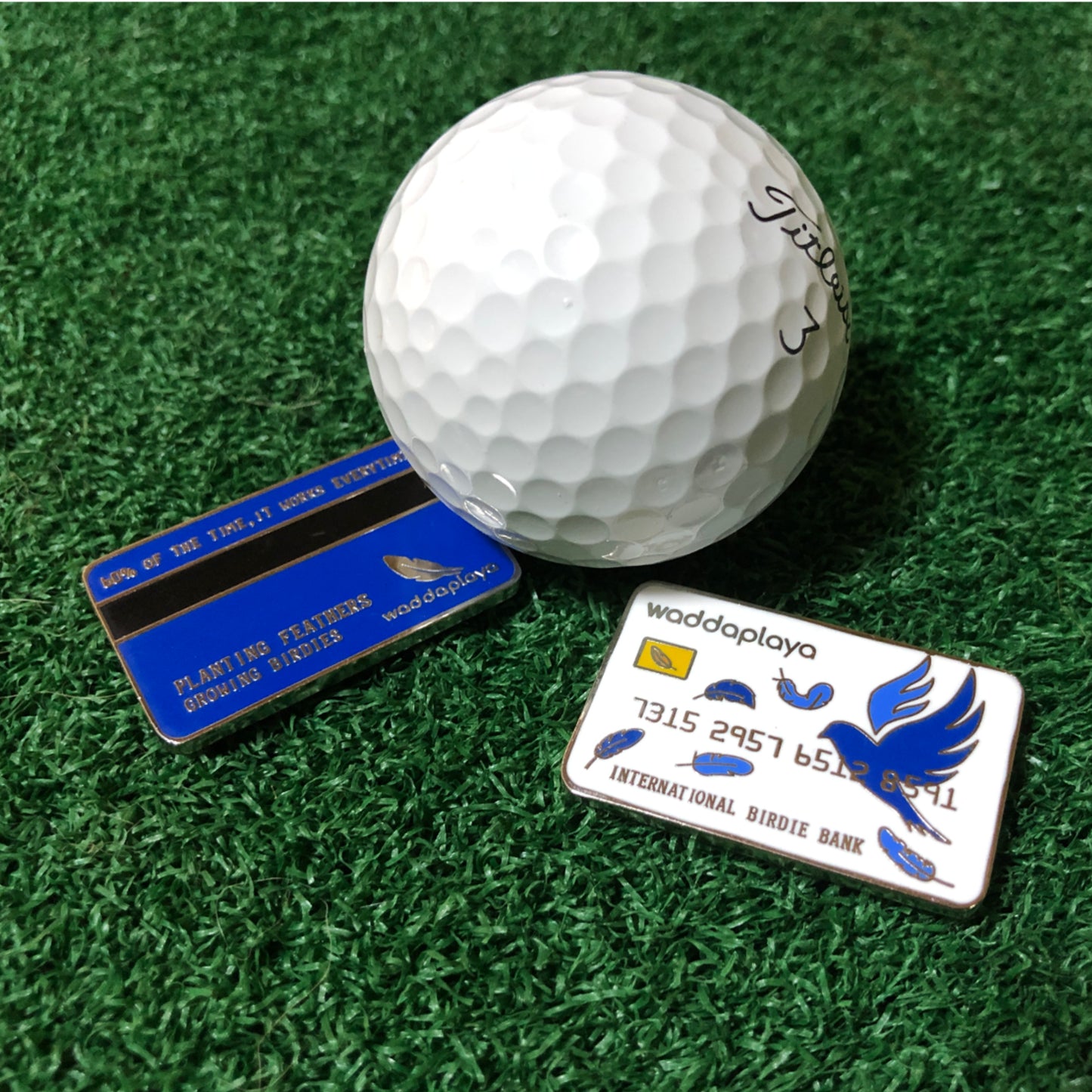 International Birdie Bank Credit Card Ballmarker