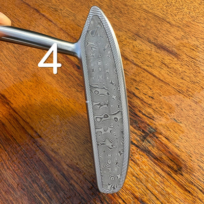 Bird Dog Damascus Raindrop Pattern Putter (Limited Edition Inlay)
