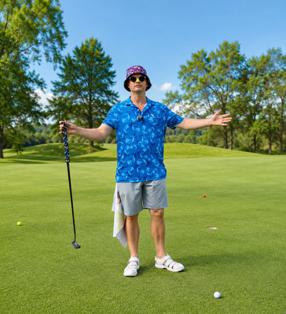 Raining Birdies Polo