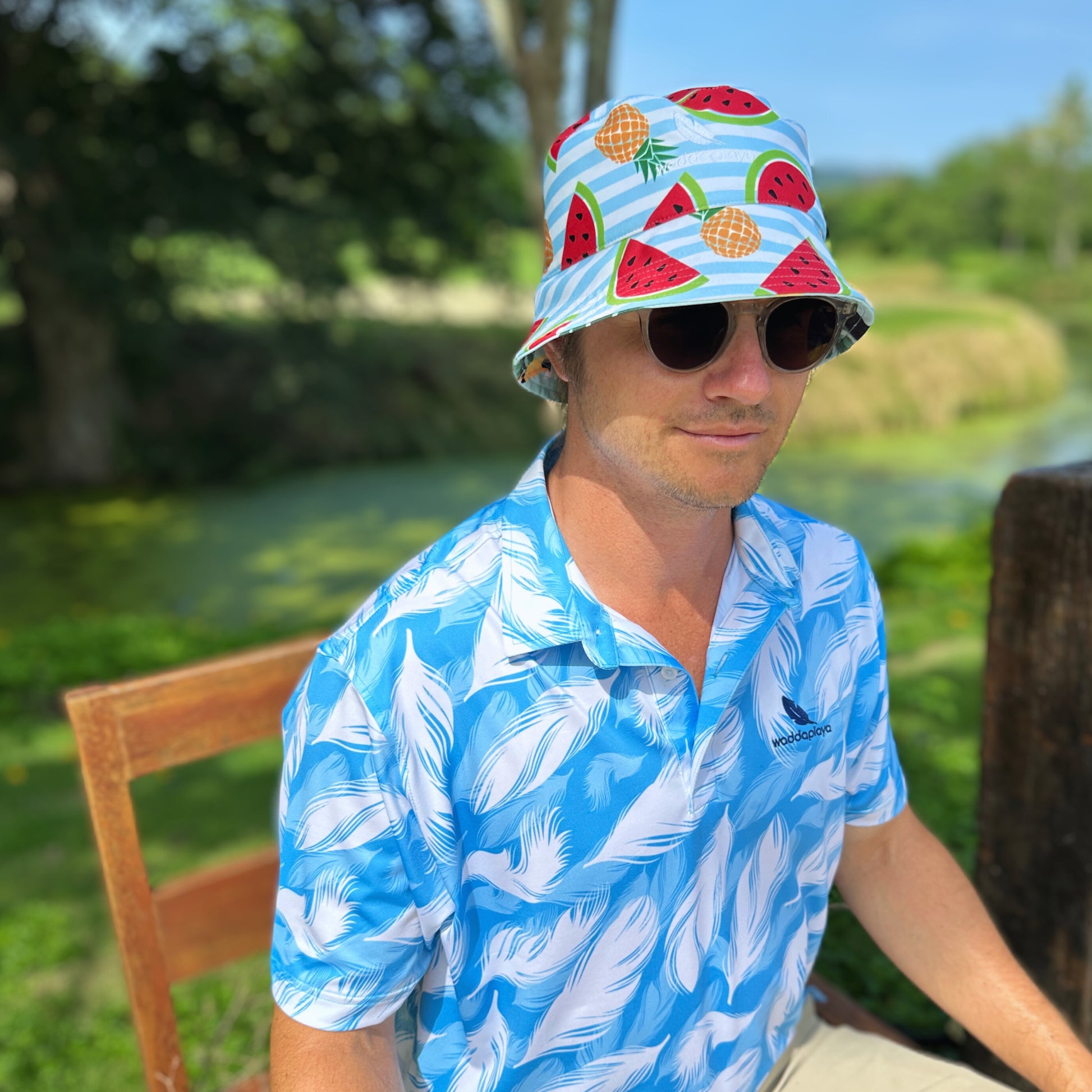 South Beach Birdie Bucket Hat - Main Image