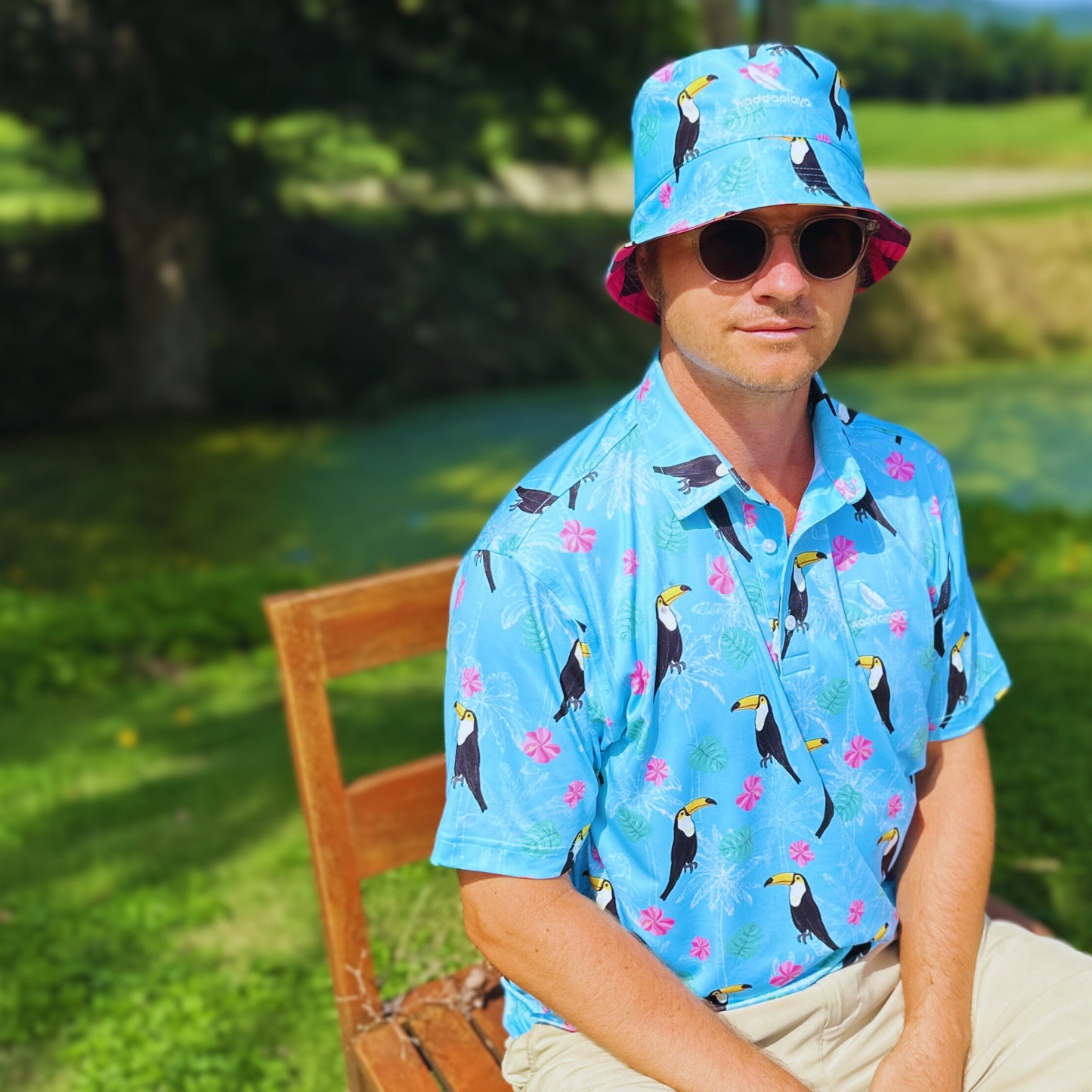 Tropical Two Step Bucket Hat