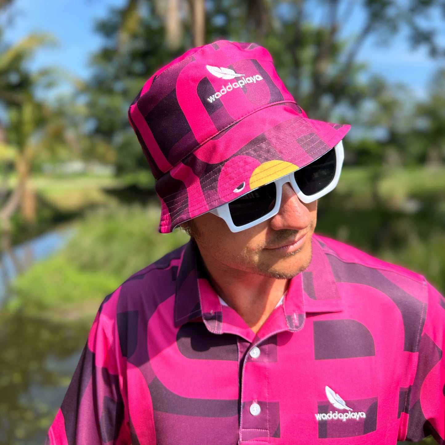 Tropical Two Step Bucket Hat