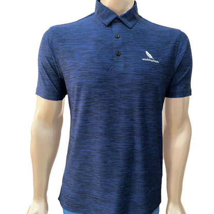 Back Nine Birdie Blue Polo