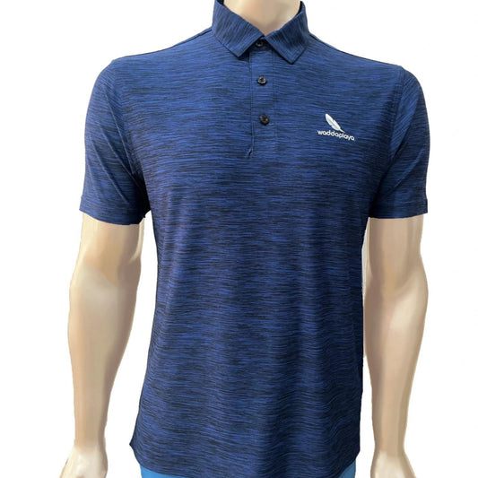 Back Nine Birdie Blue Polo