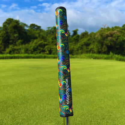 Bird Dog Damascus Raindrop Pattern Putter (Limited Edition Inlay)