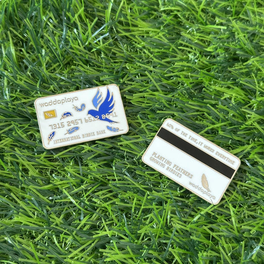 International Birdie Bank Credit Card Ballmarker