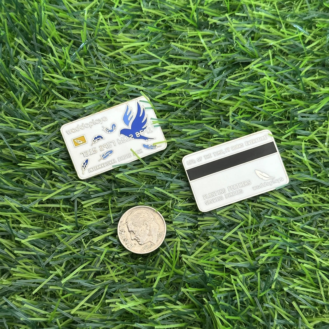 International Birdie Bank Credit Card Ballmarker