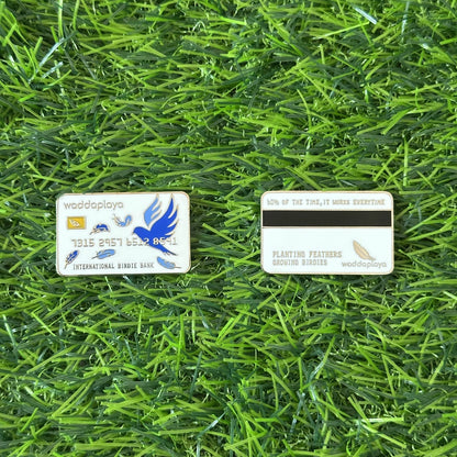 International Birdie Bank Credit Card Ballmarker