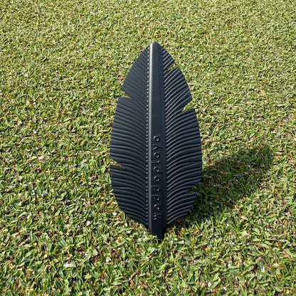 Single Prong Stainless Steel Feather Divot Tool